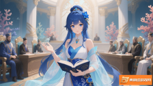 原神中珊瑚宫心海的故事——从少女到海祇岛领袖